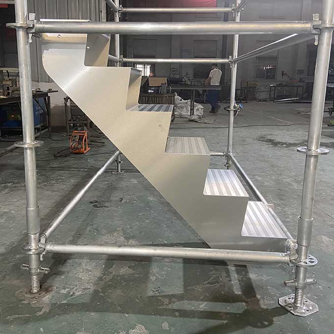 Aluminum Ringlock Scaffolding Stair Хөнгөн цагаан цагираг шатан шат